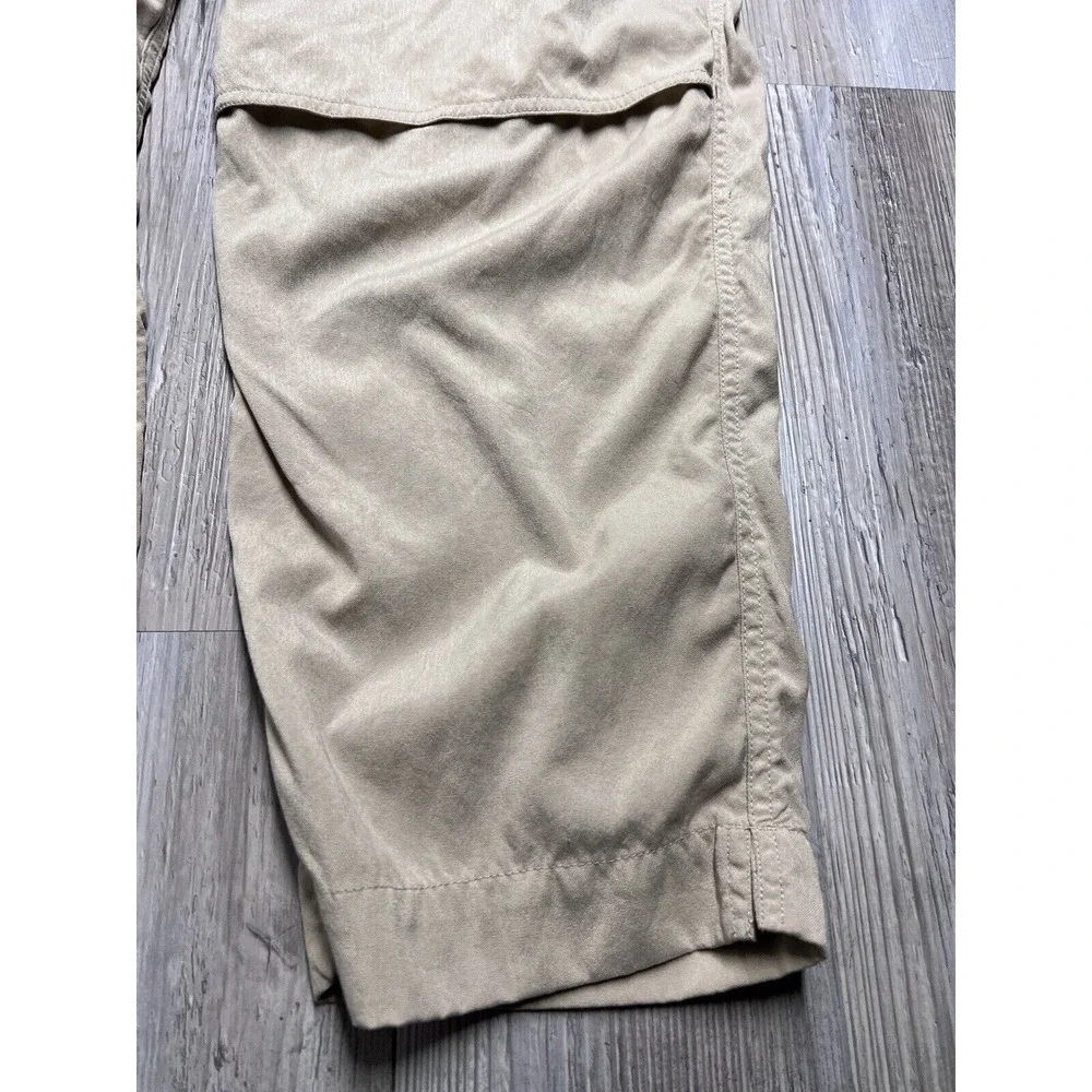 The North Face Pull‎ On Pants Vented Knee Belted Elastic Waist Men's XL Hiking